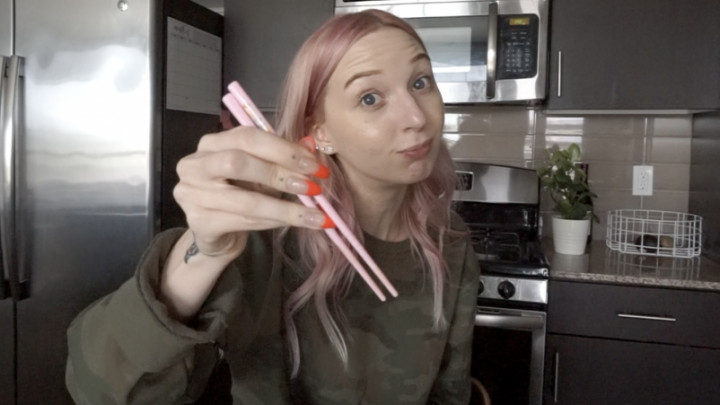 Poster for Manyvids Girl - 294. Sushi Mukbang | Eating Show  먹방 - Harpermadi - Mukbang, Food, Eating (Харпермади Еда)