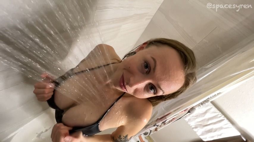 Poster for Manyvids Star - Shower Joi - Feb 4, 2022 - Spacesyren - Cum Countdown, Pov, Joi (Джой)