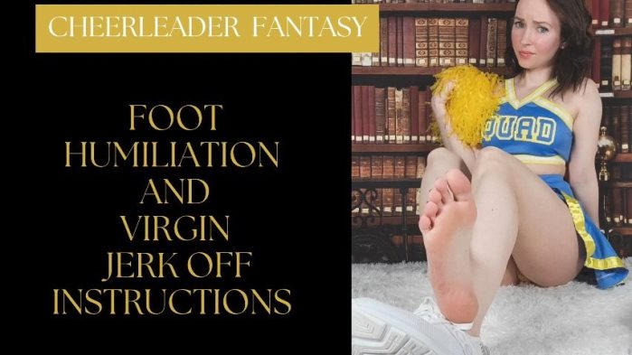 Poster for Cheerleader- Foot Humiliation And Joi - Thetinyfeettreat - Clips4Sale Creator - Humiliation, Footfetish (Унижение)