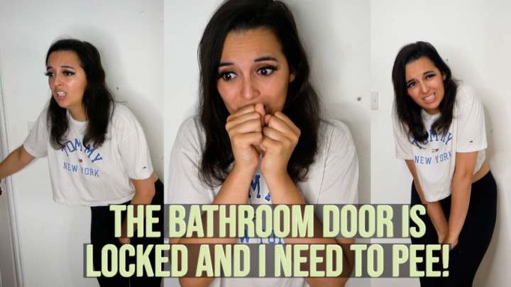 Poster for Summer Fox - Bathroom Door Is Locked & I Need To Pee - Manyvids Star - Kink, Pee, Non-Nude (Летняя Лиса Перегиб)