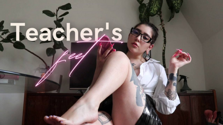 Poster for Devillishgoddess - Manyvids Star - Teacher'S Feet - Sfw, Footfetish (Футфетиш)