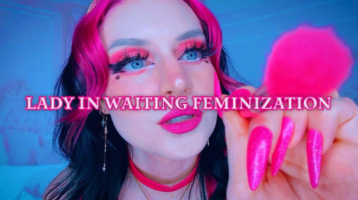 Poster for Manyvids Model - Lady In Waiting Feminization - Starry Yume - Sfw, Makeup (Звездная Юмэ Макияж)