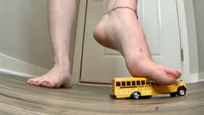 Poster for Clips4Sale Star - Freckled Feet - Ms. Frizzle Shrinks The Class - Sfw, Barefoot, Giantess (Веснушчатые Ноги)