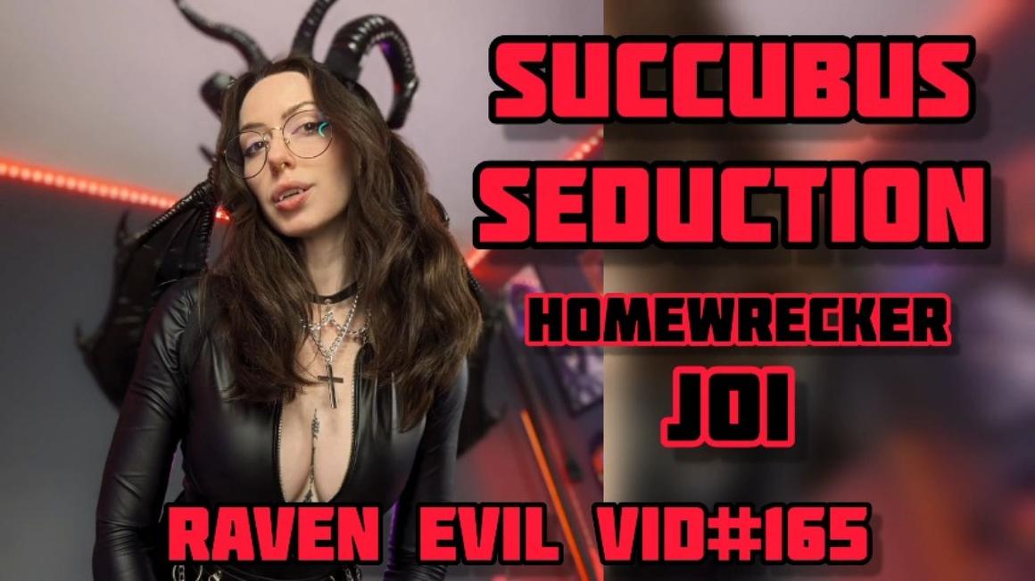 Poster for Succubus Seduction - Homewrecker Joi - Ravenndick - Manyvids Girl - Femdom, Jerk Off Instruction (Фемдом)