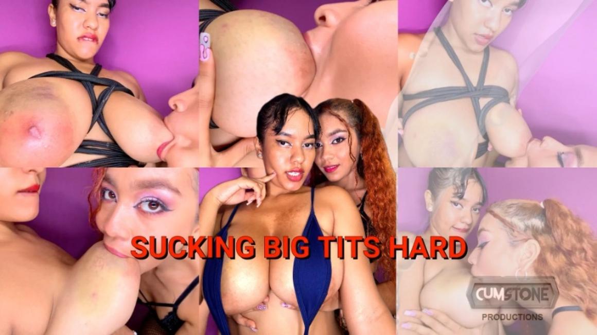 Poster for Kirabigboobs - Manyvids Girl - Sucking Big Tits Hard Custom - Girl Girl, Tit Sucking / Nipple Fetish (Девочка Девочка)