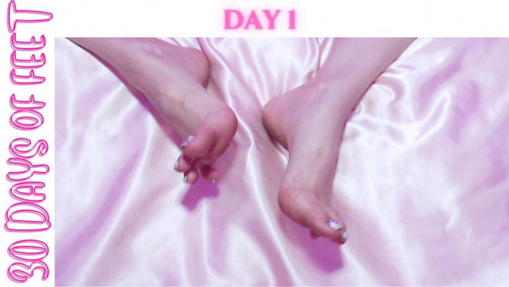 Poster for Day 1 Of 30 Days Of Feet - Manyvids Girl - Allforlucky - Foot Play, Barefoot, Sfw (Босиком)