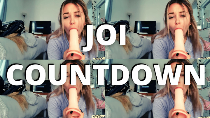 Poster for Joi Countdown Dirty Talk - Hollykitten - Manyvids Girl - Joi, Handfetish (Джой)