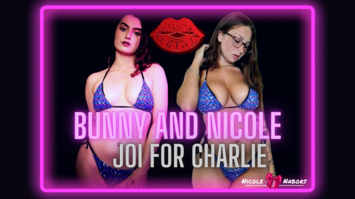 Poster for Joi For Charlie - Nicole Nabors - Manyvids Model - Lace/Lingerie, Girl Girl, Jerk Off Instruction (Николь Нейборс Кружево/Линейка)