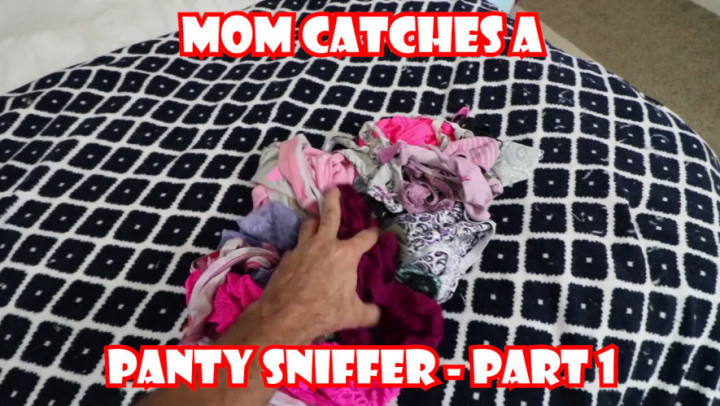 Poster for Manyvids Girl - Jane Cane - Mom Catches A Panty Sniffer Part 1 - June 12, 2018 - Panty Fetish, Satin Panties, Blowjob (Джейн Кейн Атласные Трусики)