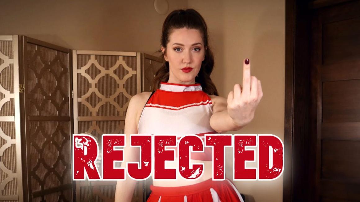 Poster for Rejected - October 30, 2023 - Scarlettbelle - Manyvids Model - Humiliation, Brat Girls, Verbal Humiliation (Унижение)