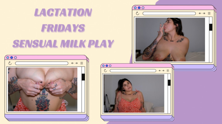 Poster for Stargirlmilf - Lactation Fridays - Sensual Self Sucking - Manyvids Girl - Self Sucking, Mommy Roleplay (Самоотсос)