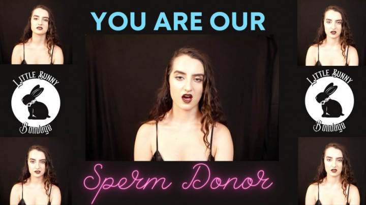 Poster for Littlebunnyb - You Are Our Sperm Donor - Dec 5, 2022 - Manyvids Model - Asmr, Dirty Talking, Joi (Джой)