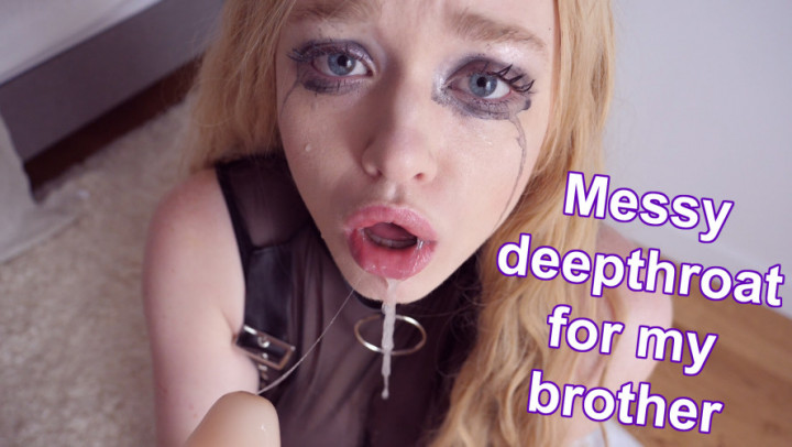 Poster for Sarah Calanthe - Messy Deepthroat For My Step Brother - Manyvids Girl - Sisters, Spit Fetish, Makeup (Сара Калантэ Сестры)