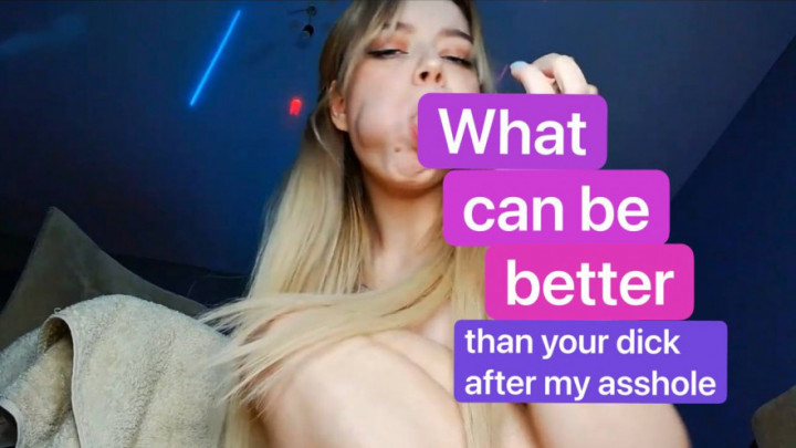 Poster for Maddiesunn - I Like Taste Of Your Dick And My Ass - Aug 15, 2022 - Manyvids Star - Anal Masturbation, Ass To Mouth, Anal (Из Жопы В Рот)