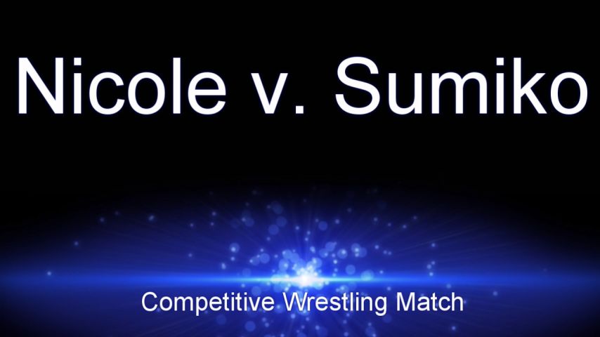 Poster for Nicole Vs. Sumiko Competitive Match - June 08, 2019 - Nicole Oring - Manyvids Star - Female Wrestling, Real Fights (Николь Оринг Женская Борьба)