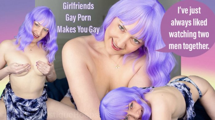 Poster for Girlfriends Gay Porn Makes You Gay - Bisexual Encouragement - Mistressmystique - Clips4Sale Star - Makemebi, Girlfriendexperience, Imposedbi (Навязанный)