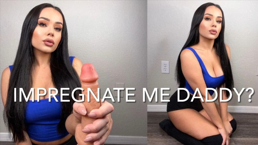 Poster for Manyvids Star - Impregnate Me Daddy - Mia Jocelyn - Cream Pie, Taboo, Impregnation Fantasy (Миа Джослин Кремовый Пирог)