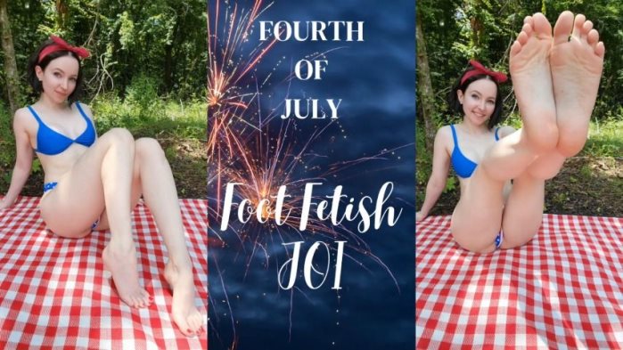 Poster for Thetinyfeettreat - Foot Fetish Fourth Of July Joi - Clips4Sale Model - Footfetish, Toefetish, Feetjoi (Footjoi)