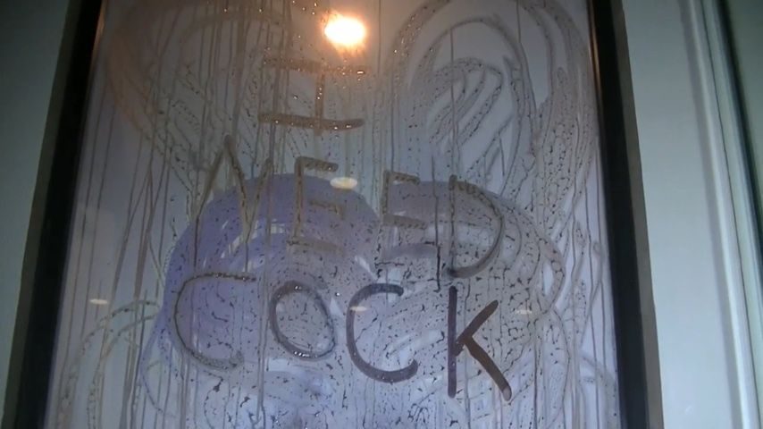 Poster for Helenas Cock Quest - Hubby Films Me At Swinger Hotel Shower - Manyvids Girl - Wet & Messy, Milf (Мокрый И Грязный)