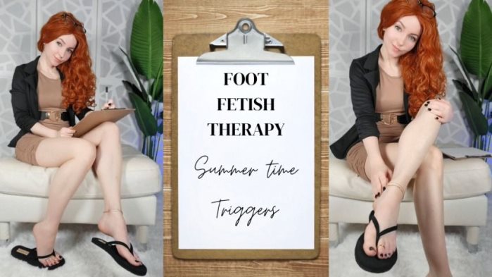 Poster for Thetinyfeettreat - Flip Flop Foot Fetish Therapy - Clips4Sale Star - Soles, Toefetish (Тофетиш)