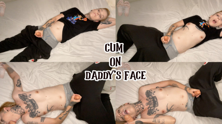 Poster for Tetra69 - Cum On Daddys Face - Manyvids Model - Nonbinary, Strapon, Povstrapon (Тетра69 Страпон)