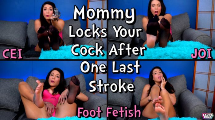 Poster for Lauraking - Clips4Sale Girl - Mommy Cages You After One More Stroke - Footfetish, Cumeatinginstruction (Инструкция)