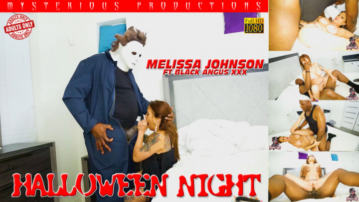 Poster for Halloween Night - Melissa Johnson - October 31, 2022 - Manyvids Star - Mysterious Prod - Milf, Submissive Sluts (Покорные Шлюхи)