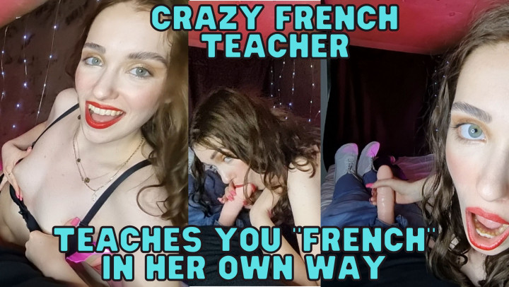 Poster for Crazy French Teacher Domination - May 17, 2022 - Wetschoolgirl - Manyvids Model - Teacher Fetish, Teacher (Учительский Фетиш)