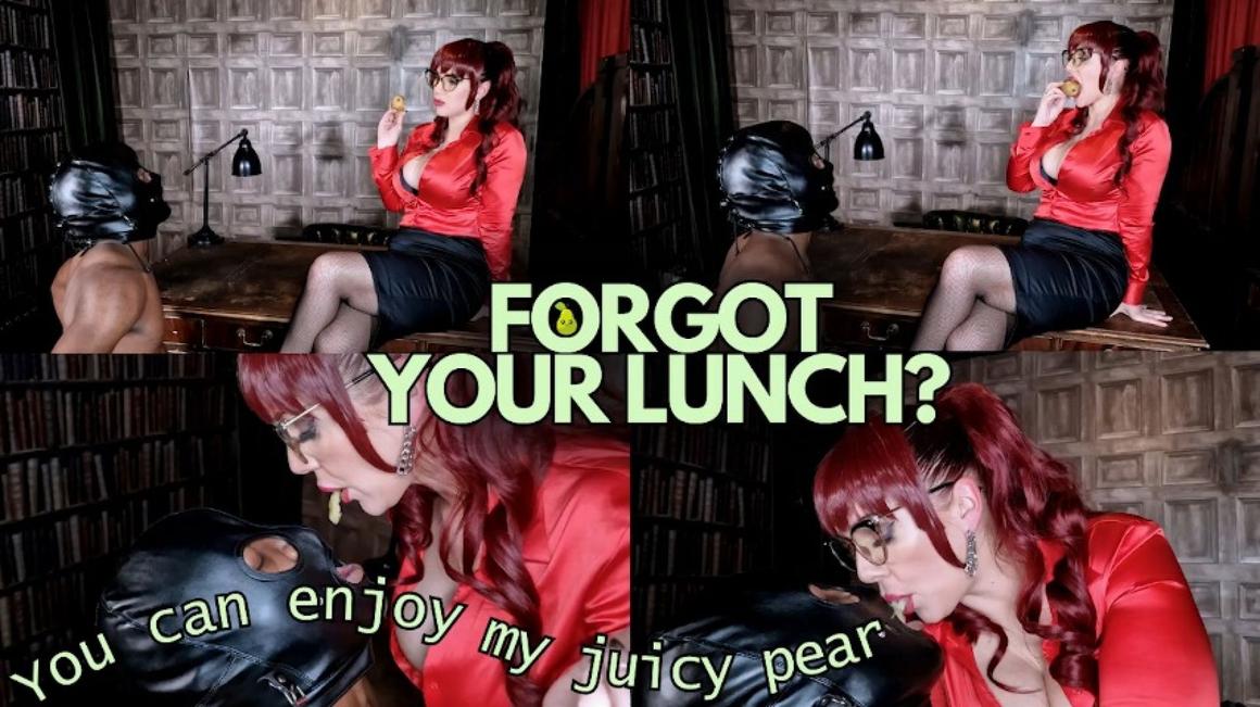 Poster for Forgot Your Lunch - Ruby_Onyx - Manyvids Star - Officedomination, Femdom (Фемдом)