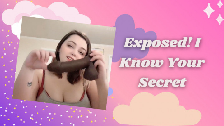 Poster for Exposed! I Know Your Secret - May 26, 2020 - Xgwen Ivy - Manyvids Star - Financial Domination, Gay Humiliation, Verbal Humiliation (Гвен Айви Унижение Геев)