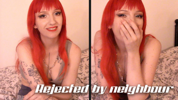 Poster for Manyvids Model - Ellie Haze - Rejected By Neighbour - Beta, Sexual Rejection (Элли Хейз Бета)