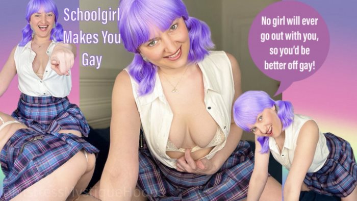 Poster for Mistressmystique - Schoolgirl Makes You Gay - Femdom Pov - Clips4Sale Girl - Imposedbi, Bisexual (Бисексуал)