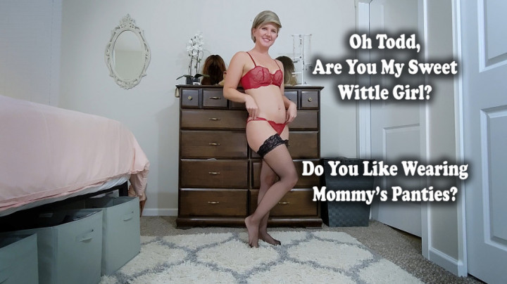 Poster for Manyvids Girl - Housewifeginger - Do You Like Wearing Mommy'S Panties - August 17, 2023 - Gender Play, Mommy Roleplay, Panty Fetish (Фетиш В Трусиках)