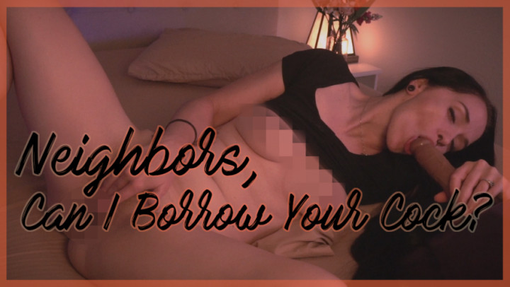 Poster for Manyvids Star - Aliceblack - Neighbors, Can I Borrow Your Cock - Jul 24, 2023 - Blow Jobs, Finger Fucking (Трах Пальцами)