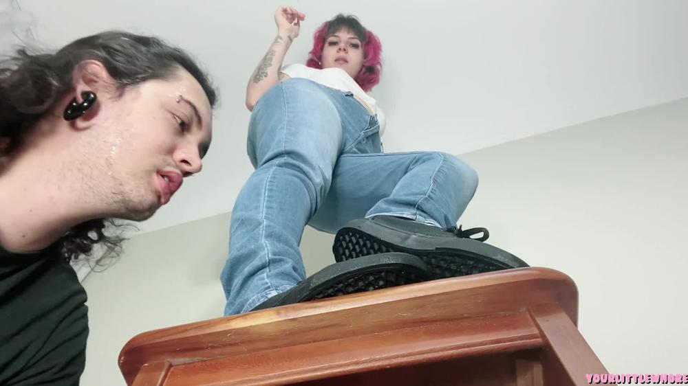 Poster for Manyvids Star - Lily Ann X - Human Doormat And Ashtray Spit - Sneaker Fetish, Humiliation, Femdom (Лили Энн Икс Фемдом)