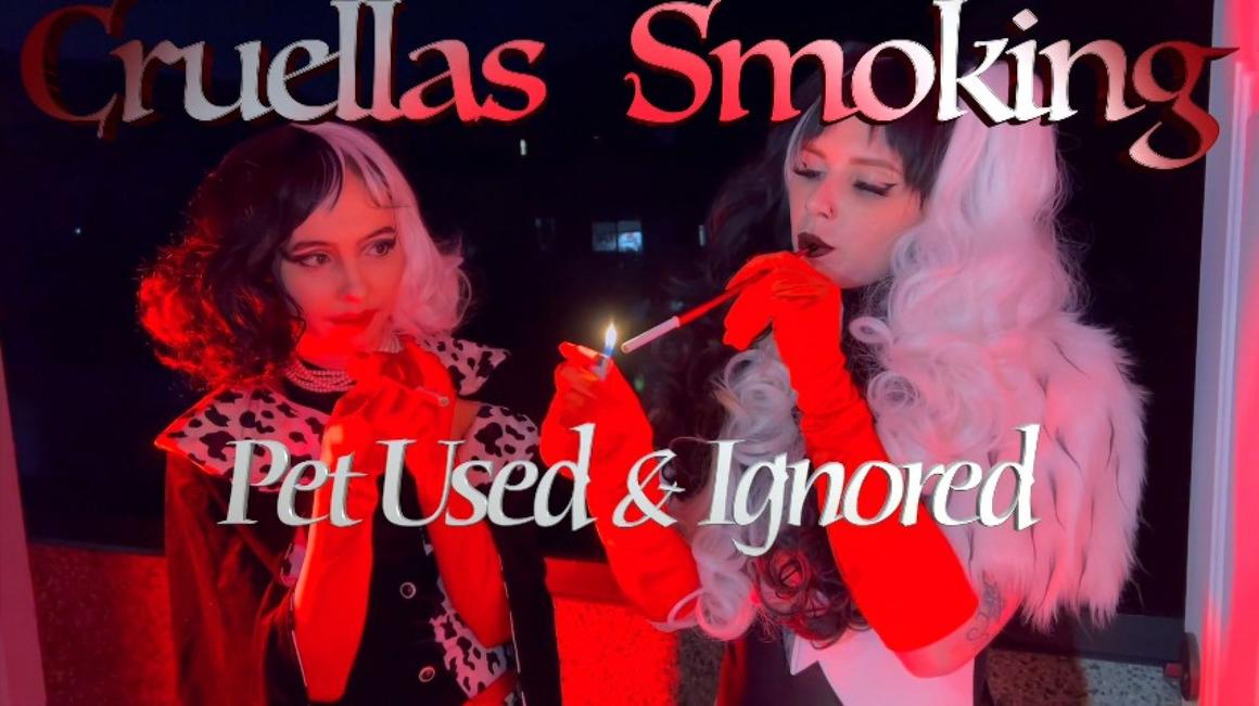 Poster for Cruellas Smoking - Blazed Brat - Manyvids Star - Smoking, Cosplay (Блейз Брат Курение)