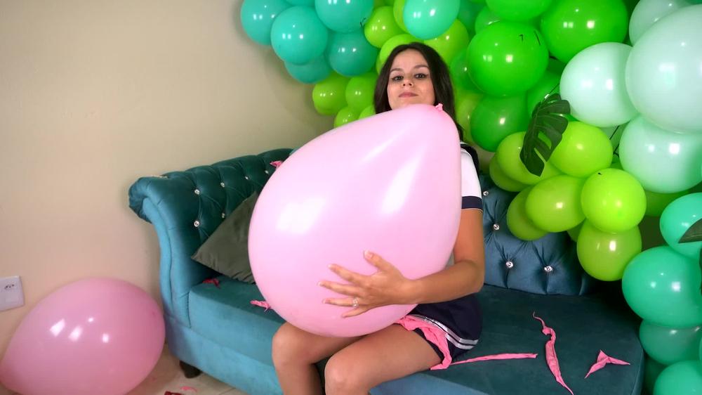 Poster for Mix - Latindesirec4S Hug And Squeezy Pop Pink Balloons By Cla - Manyvids Model - Mix