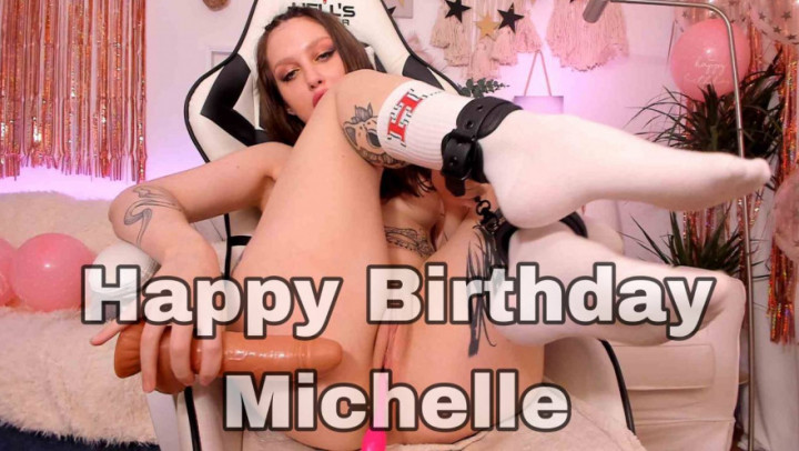 Poster for Manyvids Girl - Michelle_Reid - Birthday Orgasms - Nov 14, 2022 - Socks, Orgasms (Оргазмы)