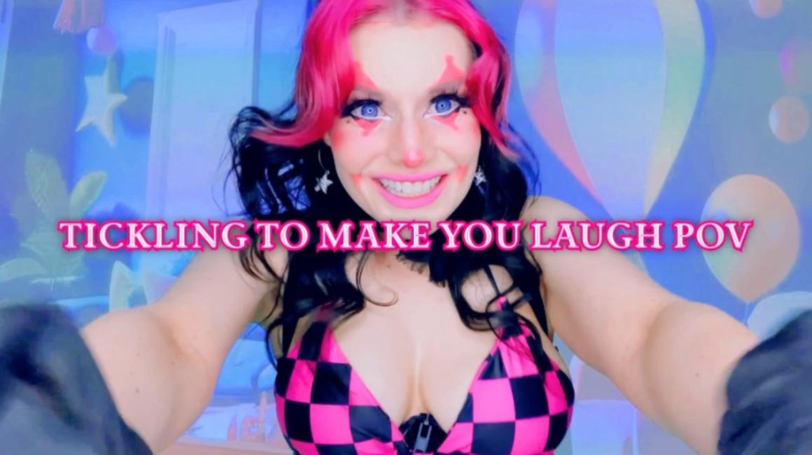 Poster for Manyvids Star - Tickling To Make You Laugh Pov - Starry Yume - Sfw, Femdom Pov, Clowns (Звездная Юмэ Клоуны)