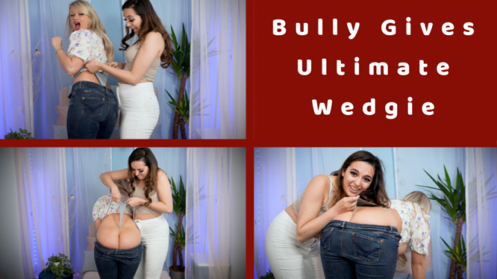 Poster for Bully Gives Me The Ultimate Wedgie - Manyvids Star - Peachyskye - Humiliation, Girl Girl, Panty Fetish (Девочка Девочка)