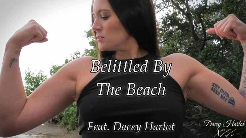 Poster for Belittled By The Beach - November 01, 2022 - Theharlothouse - Manyvids Girl - Flexing, Lift & Carry (Подъем И Переноска)