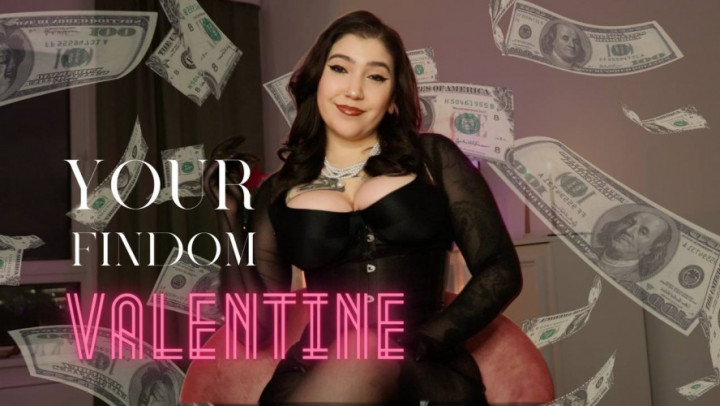 Poster for Your Findom Valentine By Devillish Goddess Ileana - Devillishgoddess - Manyvids Girl - Sfw, Financialdomination