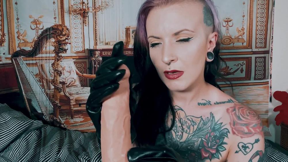 Poster for Leather Gloves Joi - Infinity0Whore - Manyvids Model - Gloves, Leather (Перчатки)