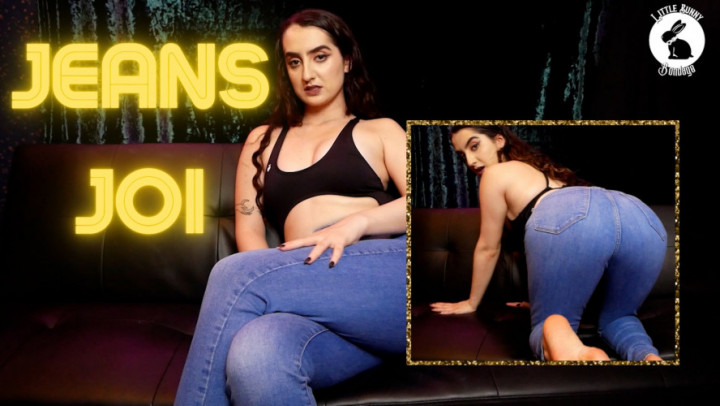 Poster for Manyvids Star - I Help You Stroke Your Cock: Jeans Joi - Mar 24, 2023 - Littlebunnyb - Jeans Fetish, Cum Countdown, Joi (Джинсовый Фетиш)