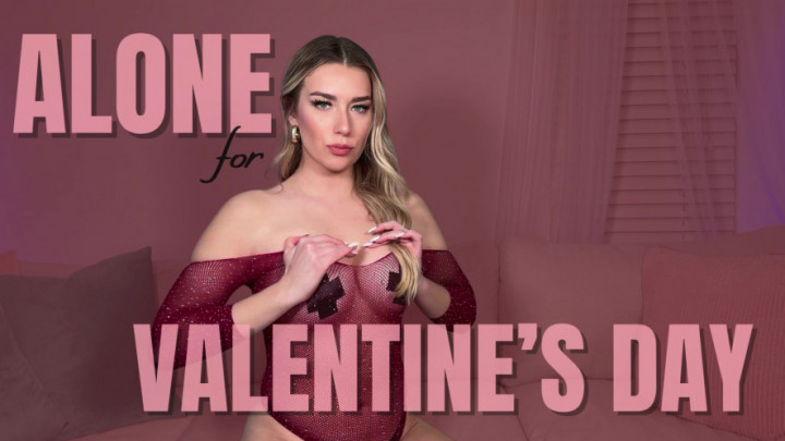 Poster for Goddess Ally Etana - Alone For Valentine'S Day - Manyvids Star - Valentine’S Day, Verbal Humiliation, Sfw (Богиня Элли Этана День Святого Валентина)