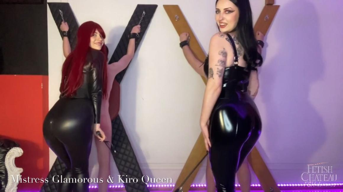 Poster for Fchdommes - Manyvids Model - Double Corporal Punishment By 2 Divine Dommes - August 02, 2023 - Domination, Spanking (Шлепки)