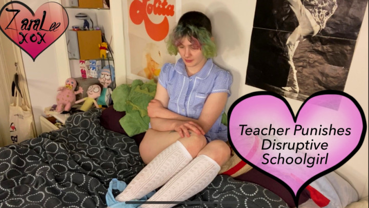 Poster for Teacher Punishes Disruptive Schoolgirl - Jun 2, 2022 - Manyvids Star - Zara Lee Xox - School Girl, School Uniform (Зара Ли Xox Школьная Форма)