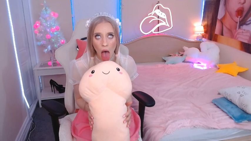 Poster for Jane_Klein - Manyvids Star - Plushy Bob Joi Countdown - December 21, 2020 - Joi Games, Ahegao, Dick Rubbing (Игры Джой)