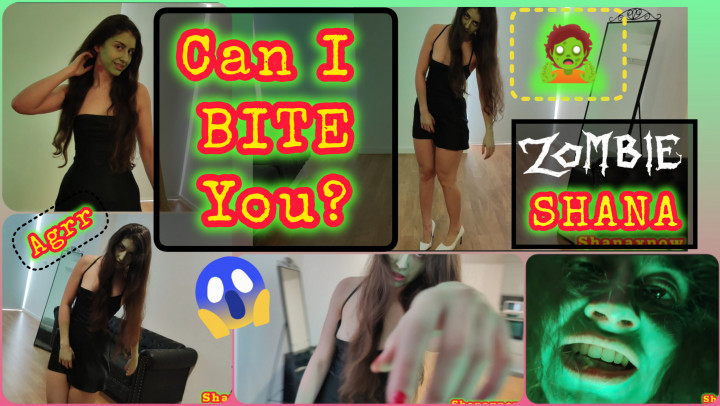 Poster for Manyvids Model - Shanaxnow - Transformation Fetish Zombie Persecution Vore You Bite You - Halloween, Acting (Шанакснов Хэллоуин)