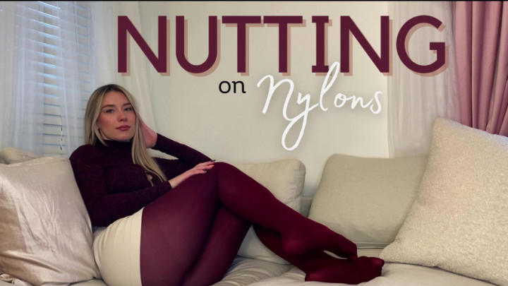 Poster for Manyvids Star - Nutting On Nylons - Goddess Ally Etana - Nylons Fetish, Jerk Off Instruction (Богиня Элли Этана Нейлоновый Фетиш)